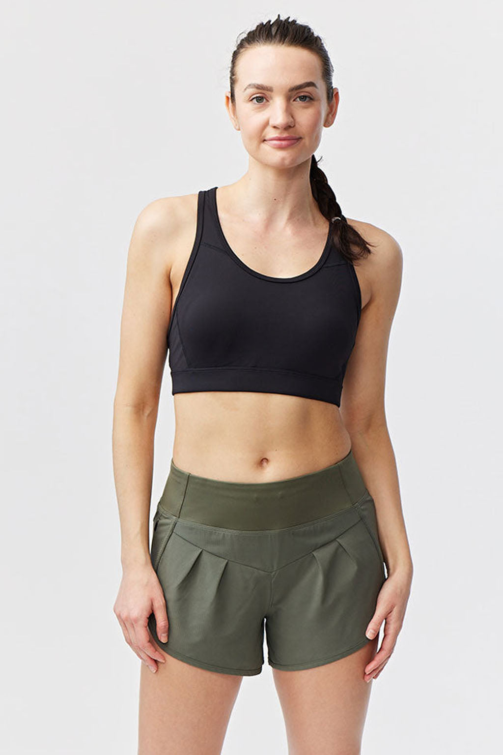 Sheva Women's High Rise Running Shorts - JUSTLUXURY