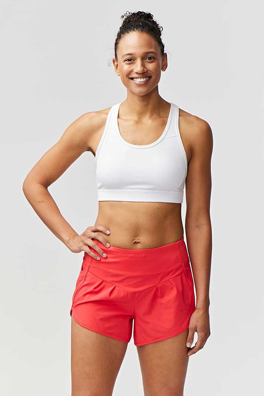 Sheva Women's High Rise Running Shorts - JUSTLUXURY