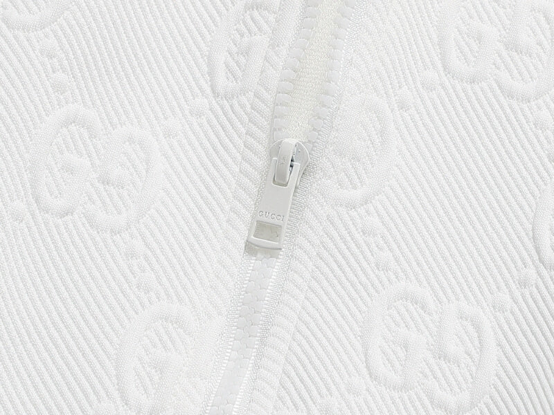 Gucci GG Monogram Embossed Tracksuit White Web Stripe CUSTOM