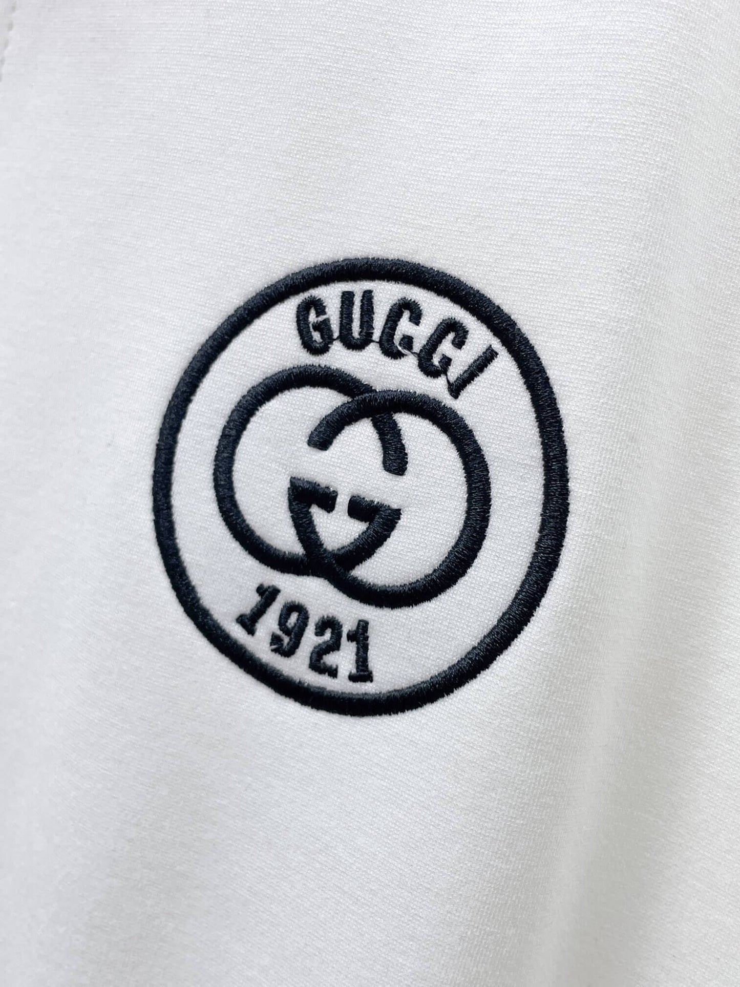 Gucci Interlocking G Gucci 1921 Technical Jersey Tracksuit White CUSTOM