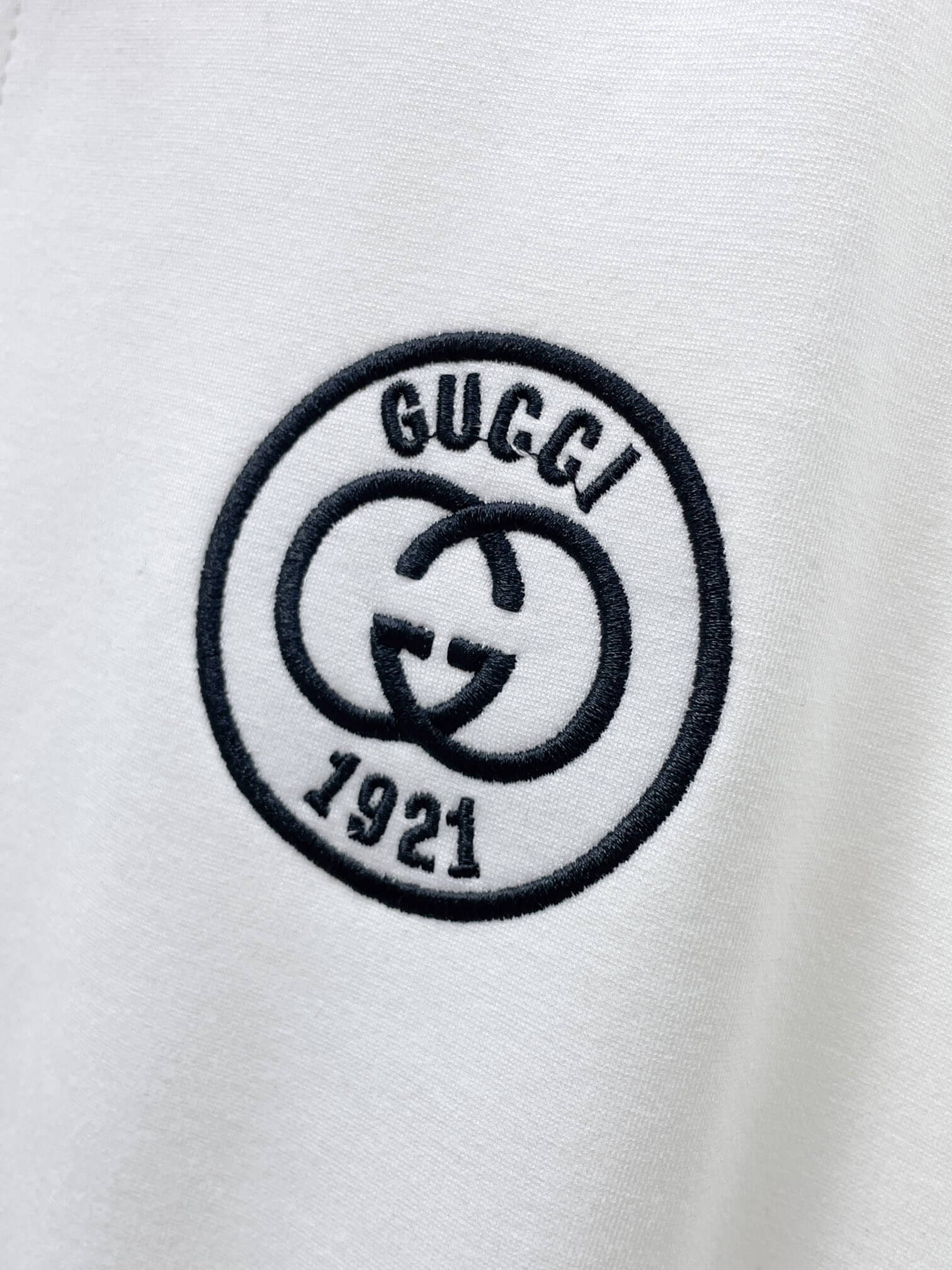 Gucci Interlocking G Gucci 1921 Technical Jersey Tracksuit White CUSTOM