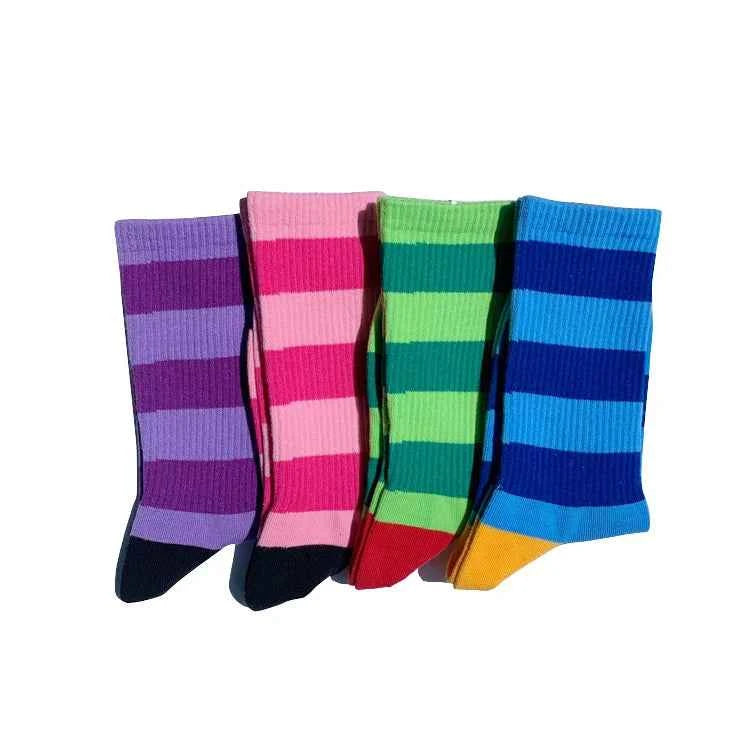 Funky Dunky Hipster Striped Socks