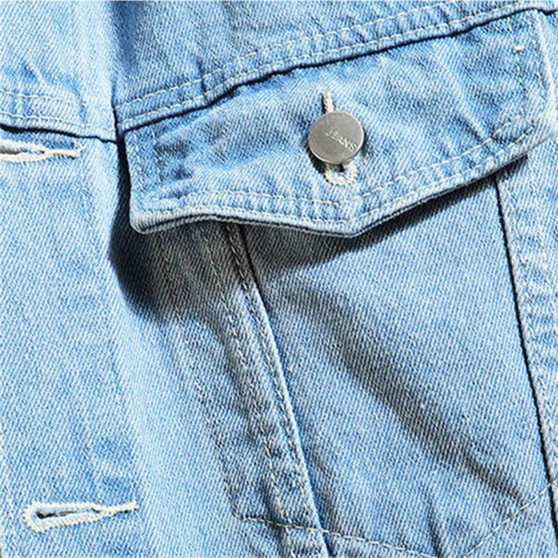 Multi Pockets Elastic Waist Jacket