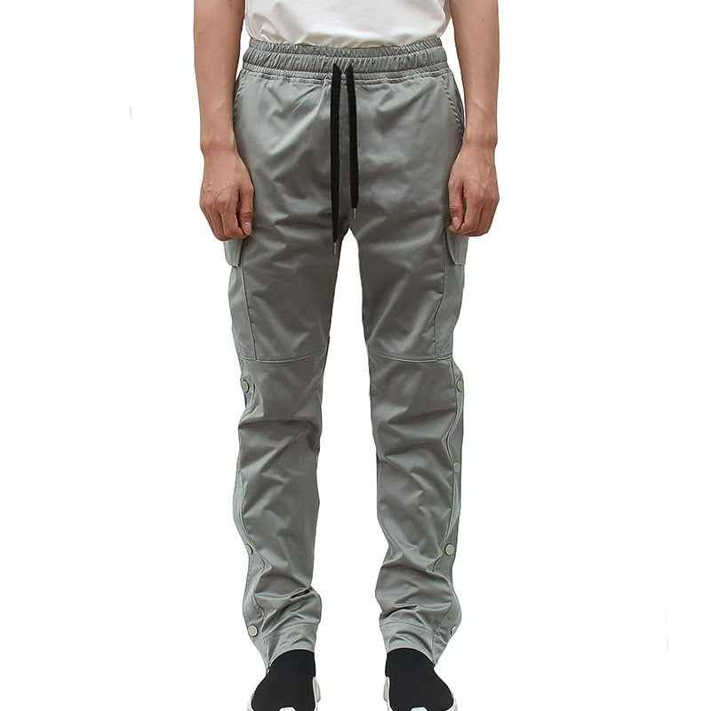 Straight Legging Popper Pants
