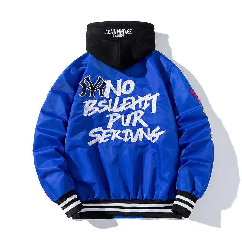 K.LYBD Stripe Hooded Jacket