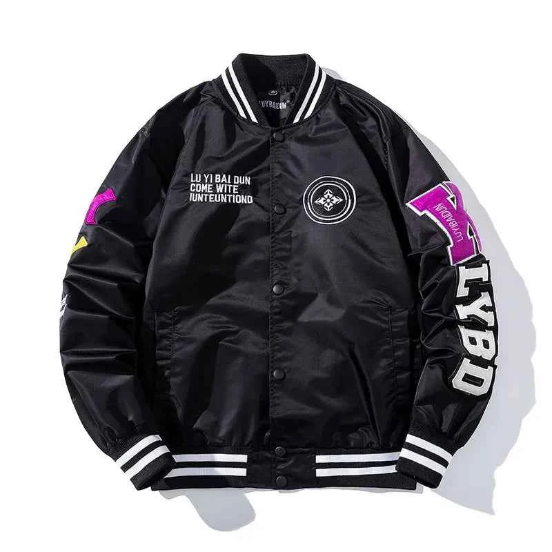 K.LYBD Stripe Hooded Jacket