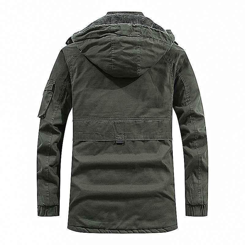 Tactical Parka Zipper Jacket