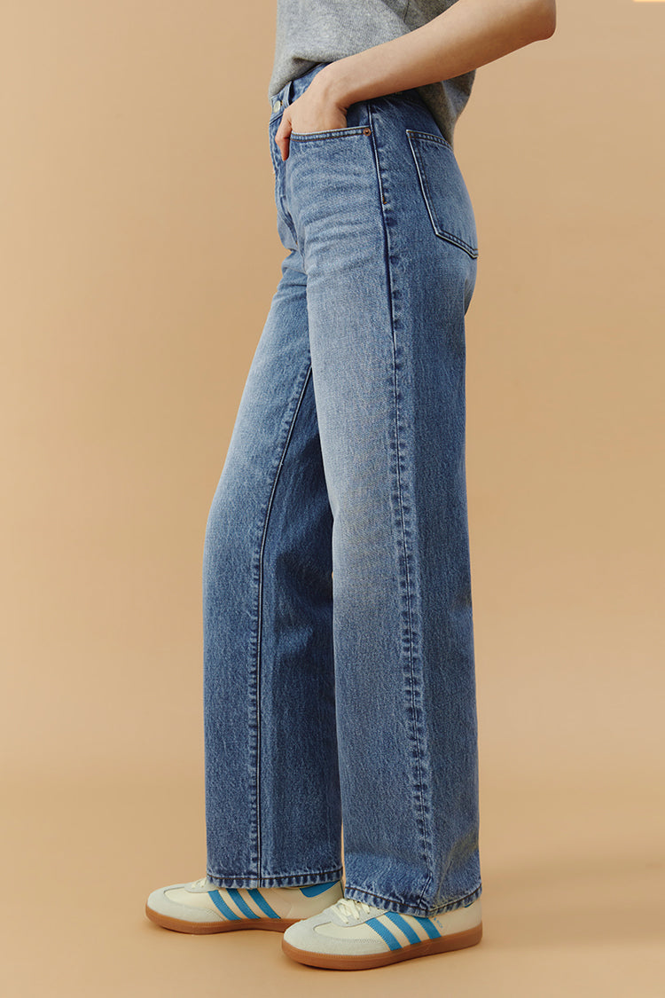 Brooklyn High Rise Jeans HJ001 - JUSTLUXURY