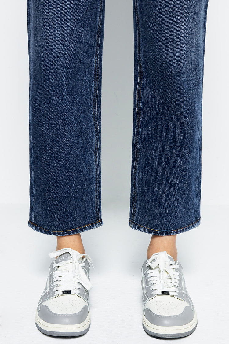 Manhattan High Rise Straight Ankle Jeans HJ160 - JUSTLUXURY
