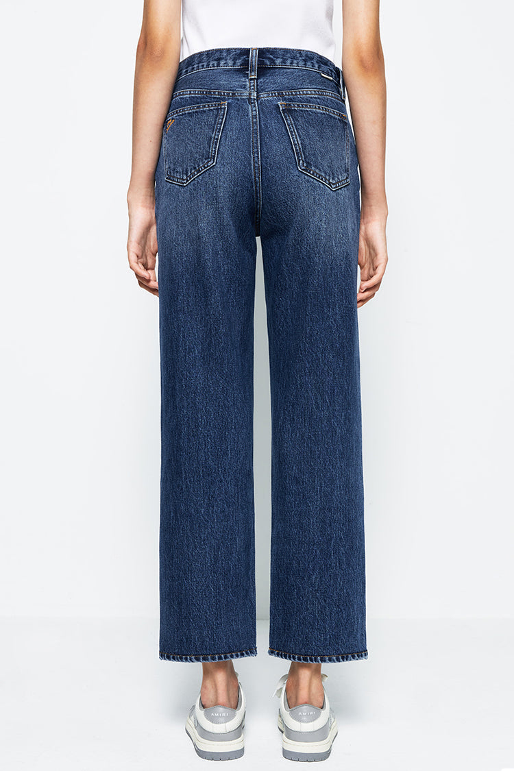 Manhattan High Rise Straight Ankle Jeans HJ160 - JUSTLUXURY