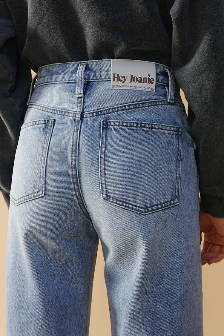 High-Line Curve Ankle Jeans HJ016 - JUSTLUXURY