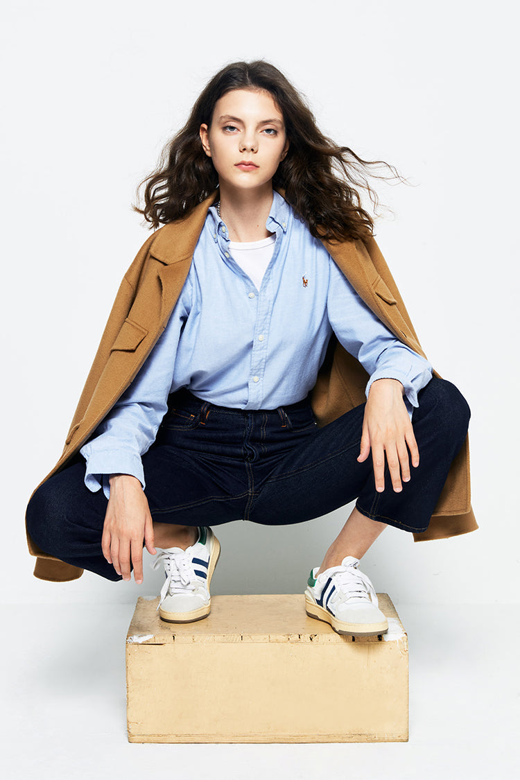 Manhattan High Rise Straight Ankle Jeans HJ160 - JUSTLUXURY