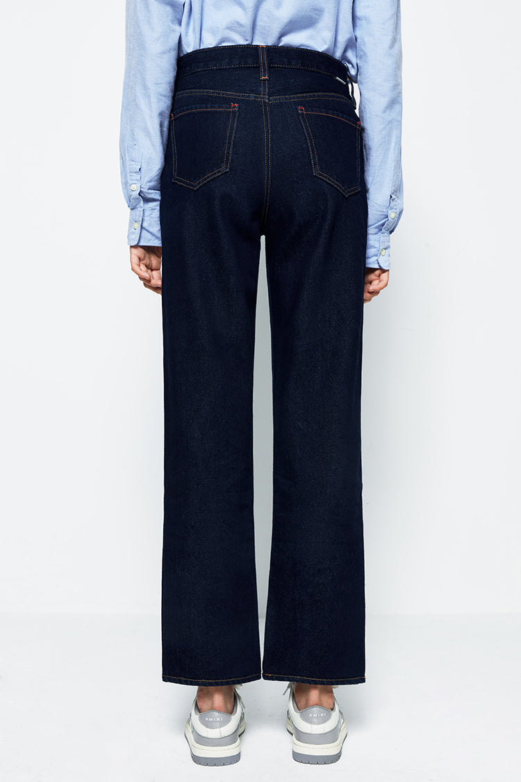 Manhattan High Rise Straight Ankle Jeans HJ160 - JUSTLUXURY