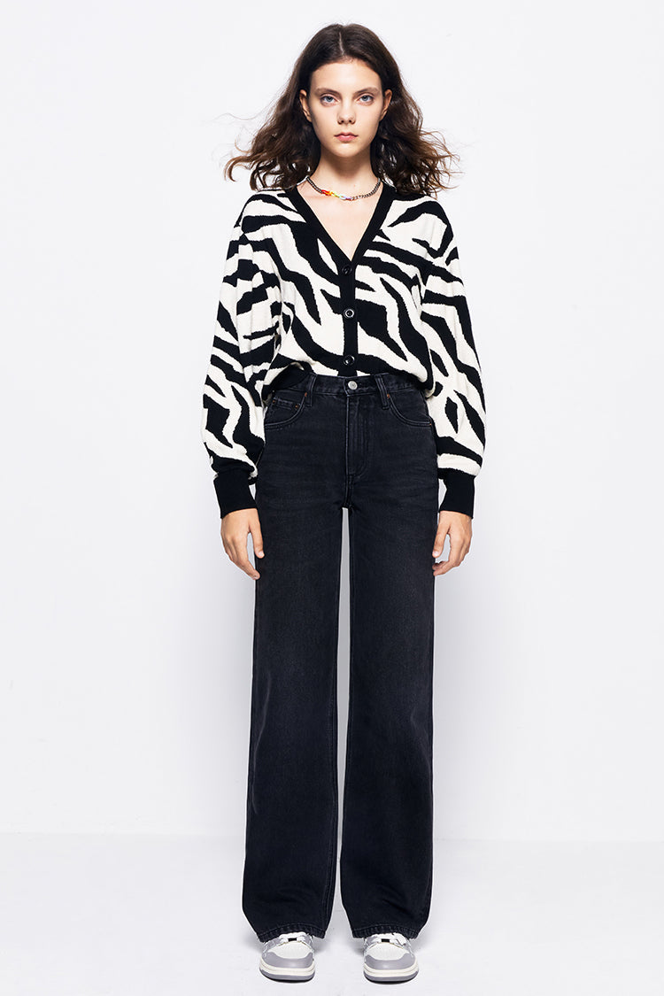 Coney Island Whitefish High Rise Wide Jeans HJ007 - JUSTLUXURY