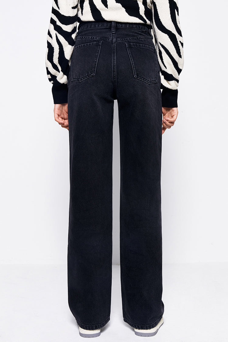 Coney Island Whitefish High Rise Wide Jeans HJ007 - JUSTLUXURY