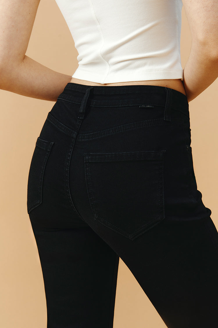 Vintage High Rise Flare LALA Jeans HJ186 - JUSTLUXURY