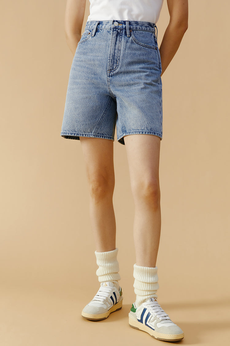 Angeles High Rise Shorts HJ030 - JUSTLUXURY