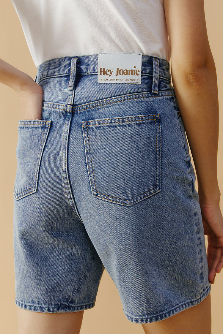 Angeles High Rise Shorts HJ030 - JUSTLUXURY