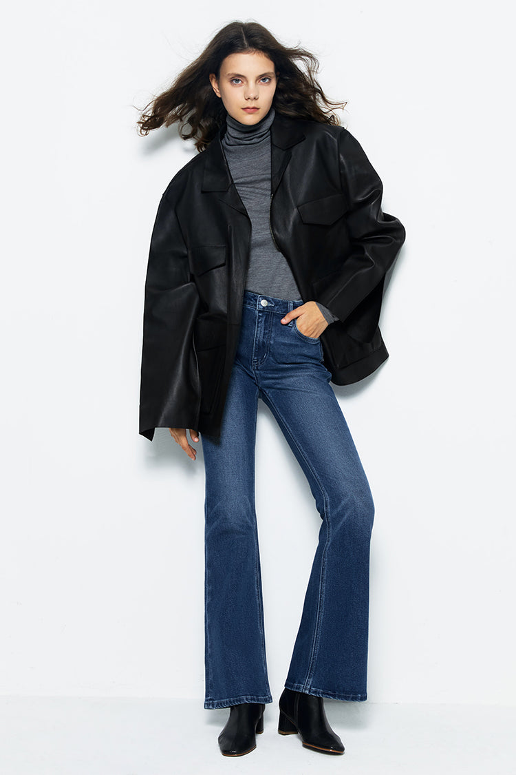 Vintage High Rise Flare LALA Jeans HJ186 - JUSTLUXURY