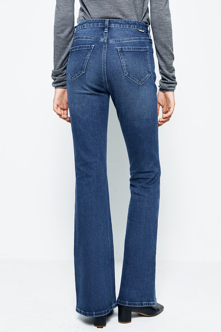 Vintage High Rise Flare LALA Jeans HJ186 - JUSTLUXURY