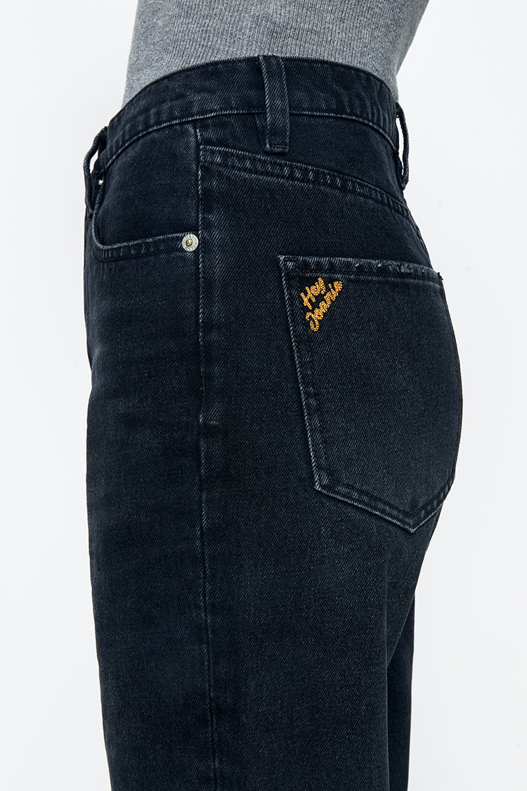 Manhattan High Rise Straight Ankle Jeans HJ160 - JUSTLUXURY
