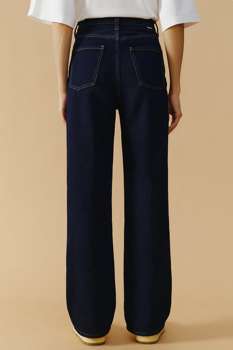 Coney Island Whitefish High Rise Wide Jeans HJ007 - JUSTLUXURY