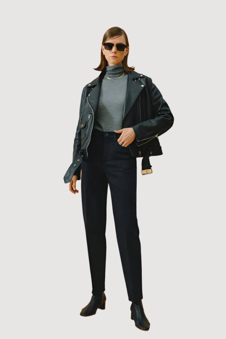 Fifth Avenue Tapered Jeans HJ002 [FINAL SALE] - JUSTLUXURY