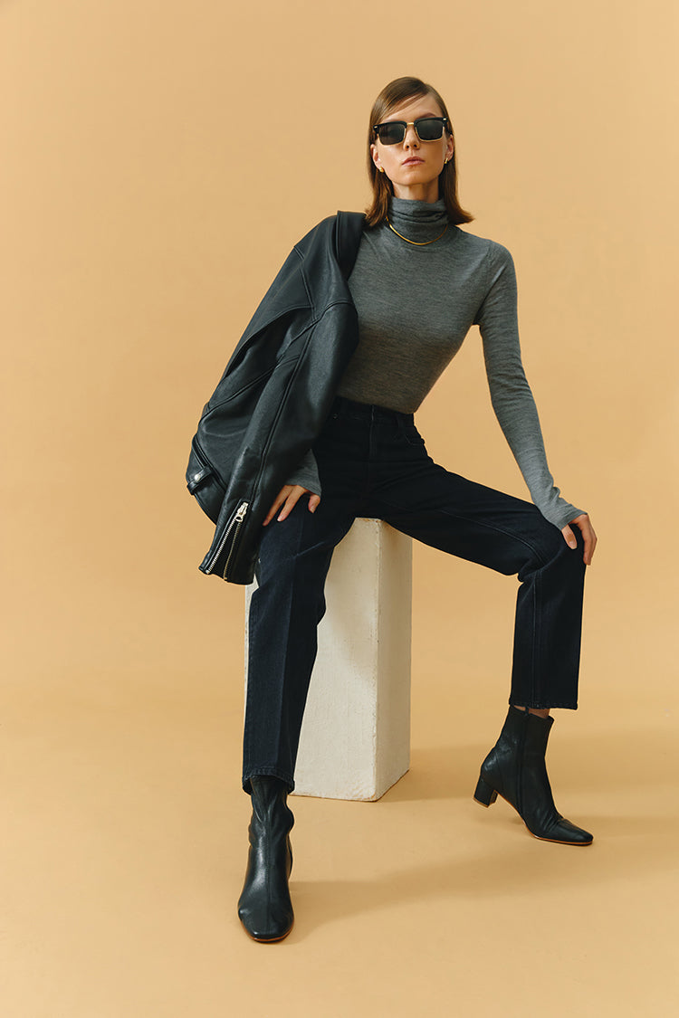 Fifth Avenue Tapered Jeans HJ002 [FINAL SALE] - JUSTLUXURY
