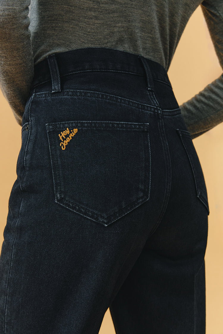 Fifth Avenue Tapered Jeans HJ002 [FINAL SALE] - JUSTLUXURY
