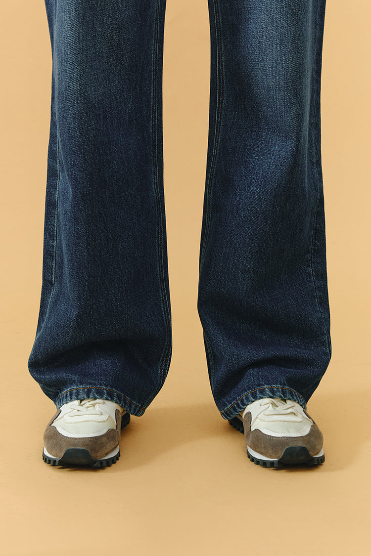 Coney Island Whitefish High Rise Wide Jeans HJ007 - JUSTLUXURY