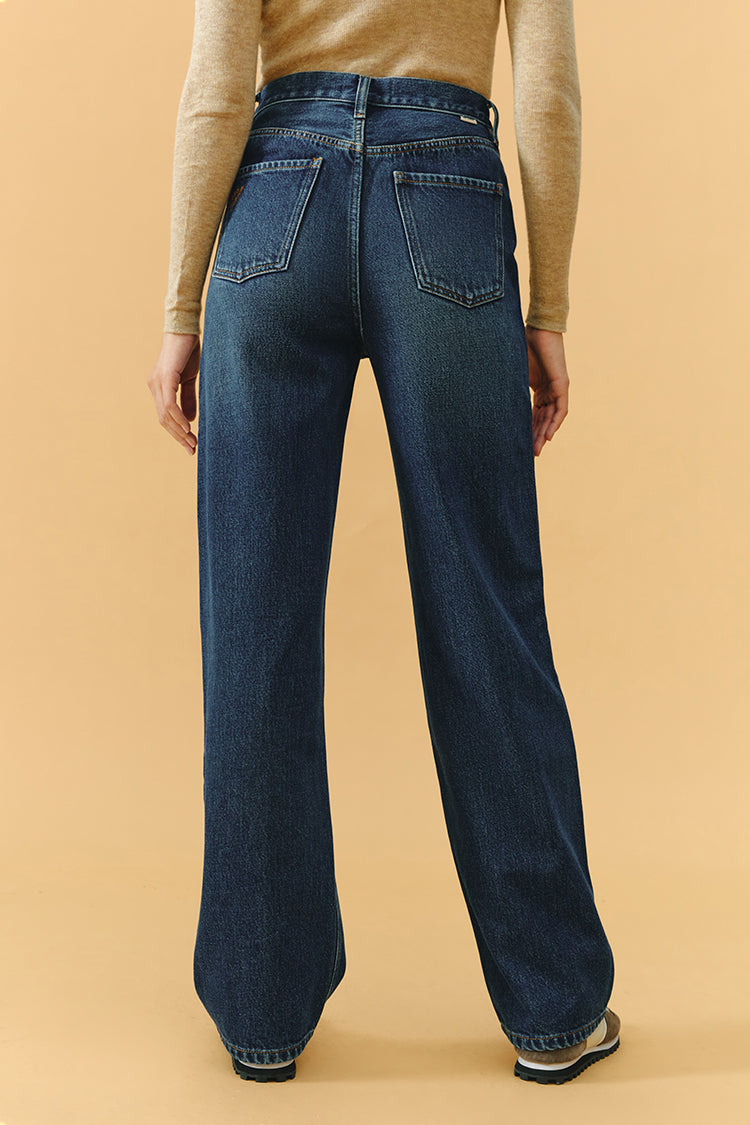 Coney Island Whitefish High Rise Wide Jeans HJ007 - JUSTLUXURY