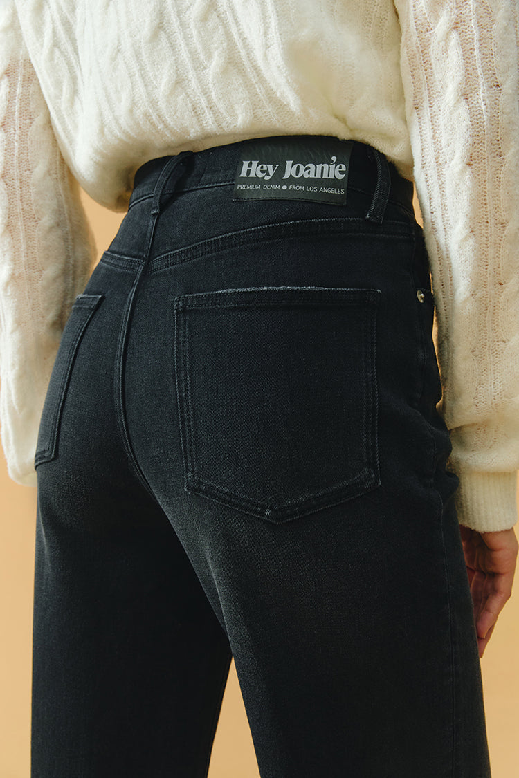 Angeles High Rise Baggy Jeans HJ103 - JUSTLUXURY