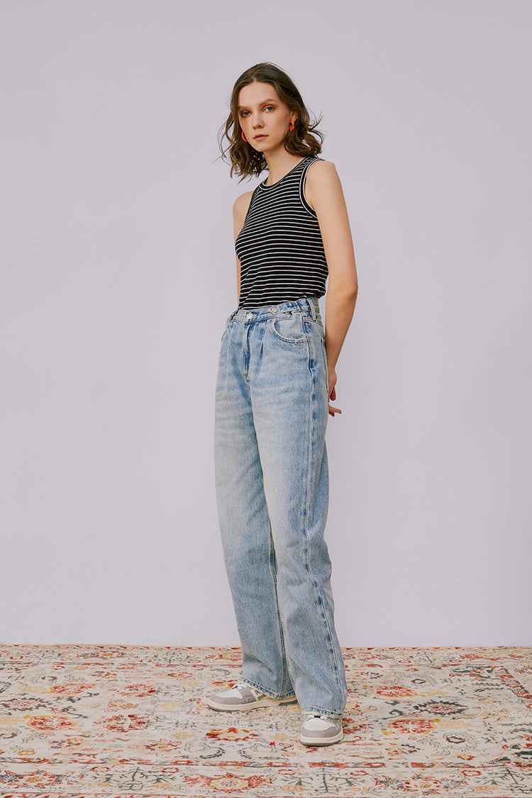 Fun City Wide Jeans HJ105