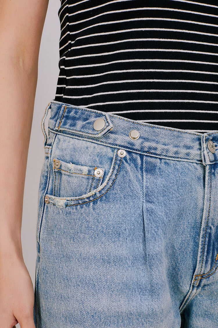 Fun City Wide Jeans HJ105 - JUSTLUXURY