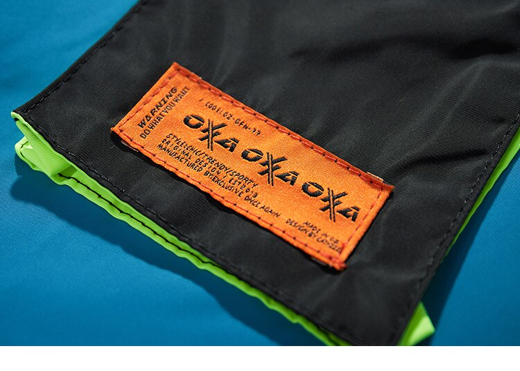 Multi Color Block Patchwork Pocket Jacket
