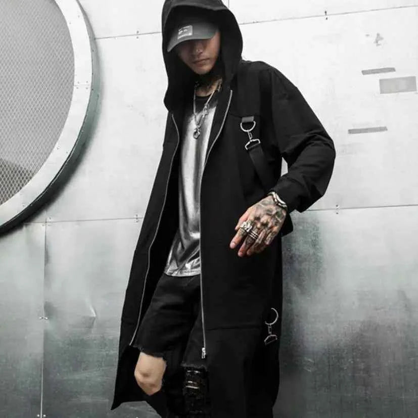 Dark Punk Long Coat