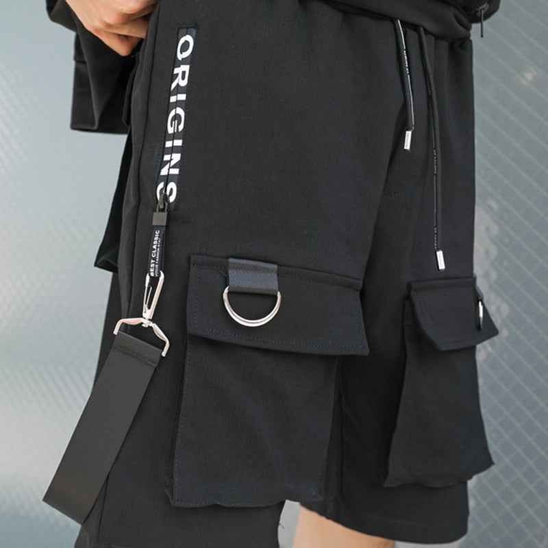 Black Bermuda 'Origin' Shorts
