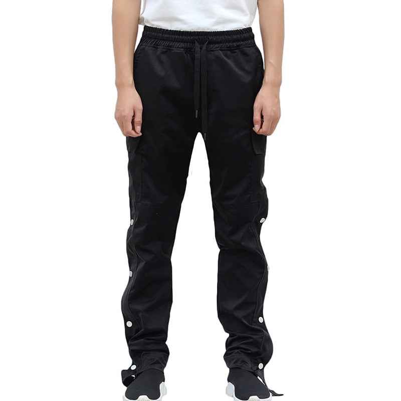 Straight Legging Popper Pants
