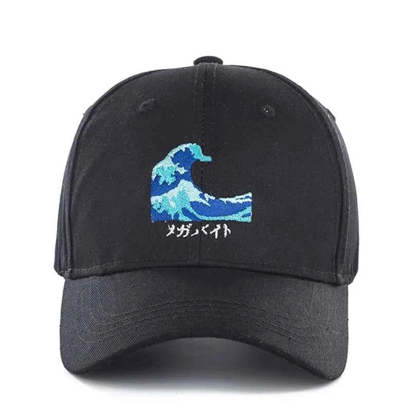 Aesthetic Ocean Waves Cap