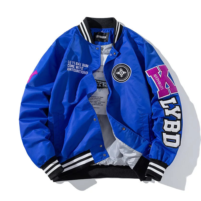 K.LYBD Stripe Hooded Jacket
