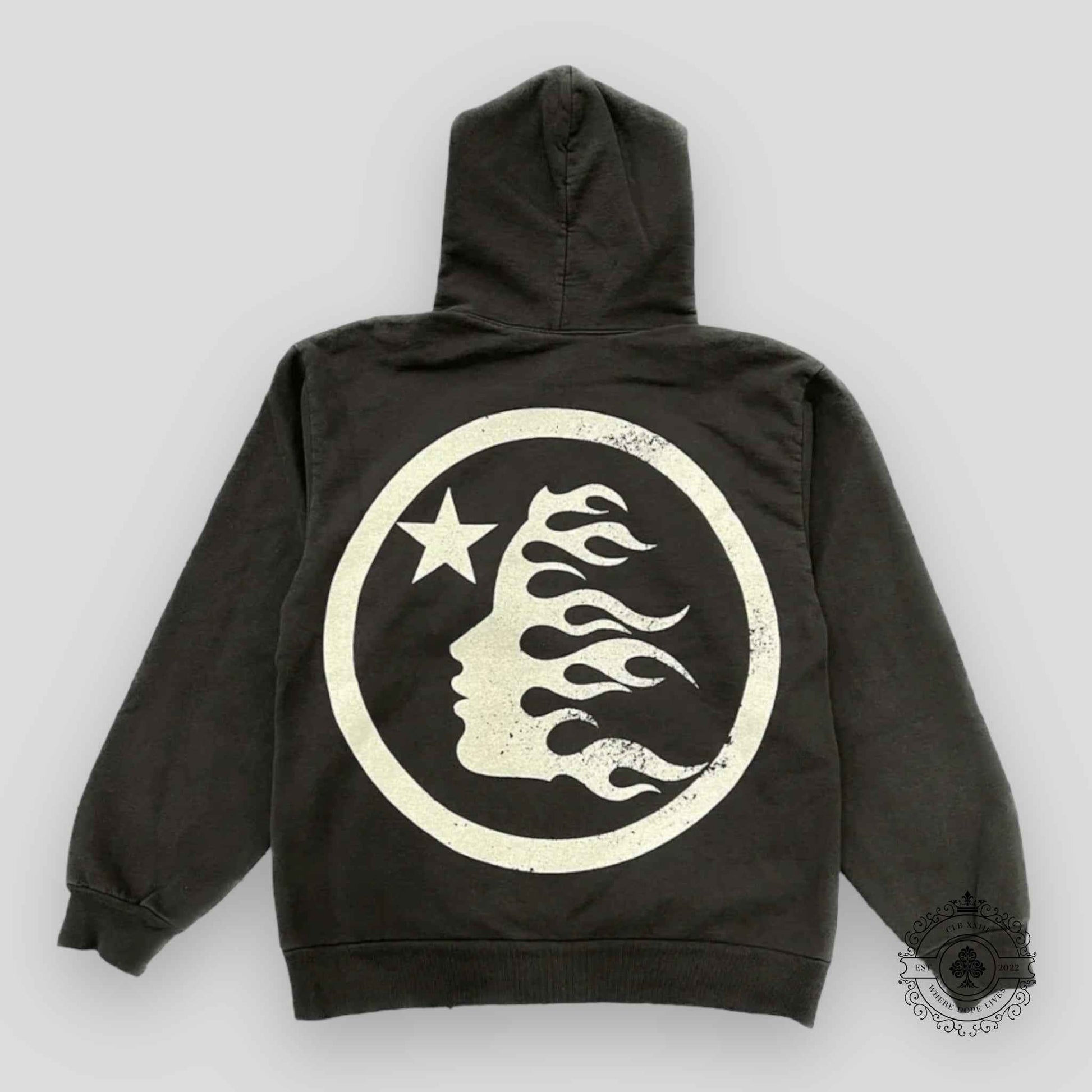 Hellstar Basic Logo Hoodie - Black