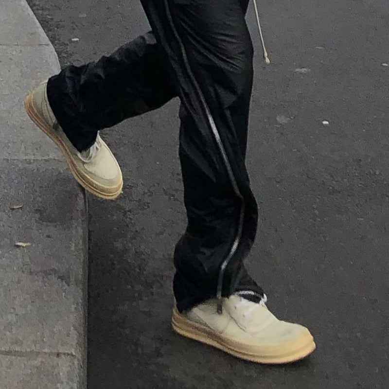 Corduroy Chino Side Zipper Style Pants