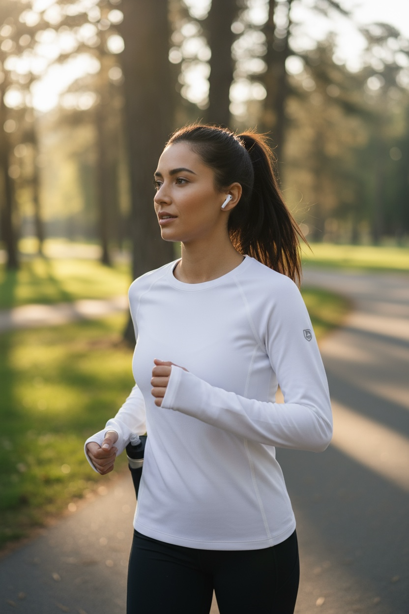 Foudy 2.0 Women's Long Sleeve Athletic Top - JUSTLUXURY
