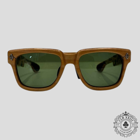 Chrome Hearts Stencil Lilith Wooden Framed Sunglasses