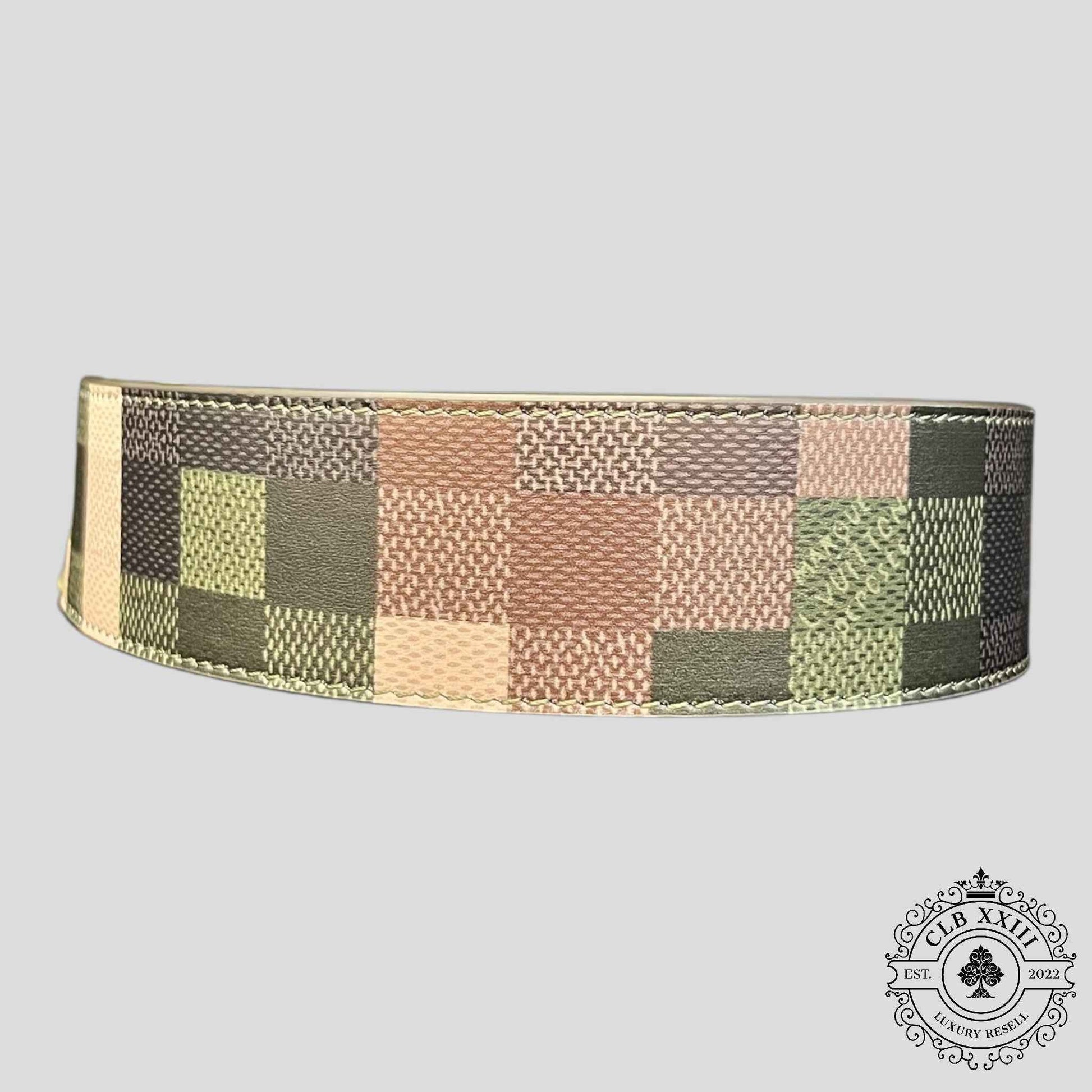 Louis Vuitton LV Mega Pixel 40mm Reversible Belt in Camo