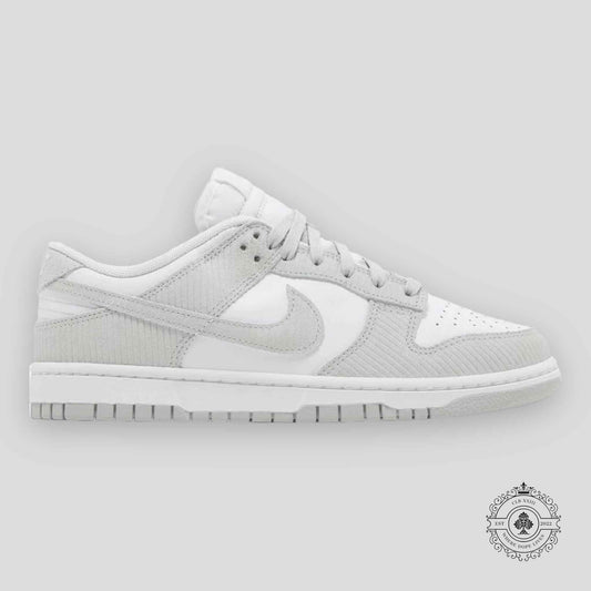 Nike Dunk Low (W) Light Silver Corduroy