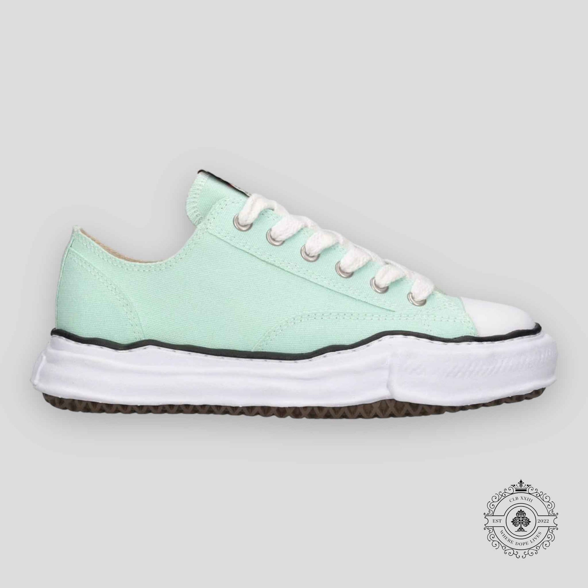 Maison Mihara Yasuhiro Hank OG Sole Canvas Low Light Blue
