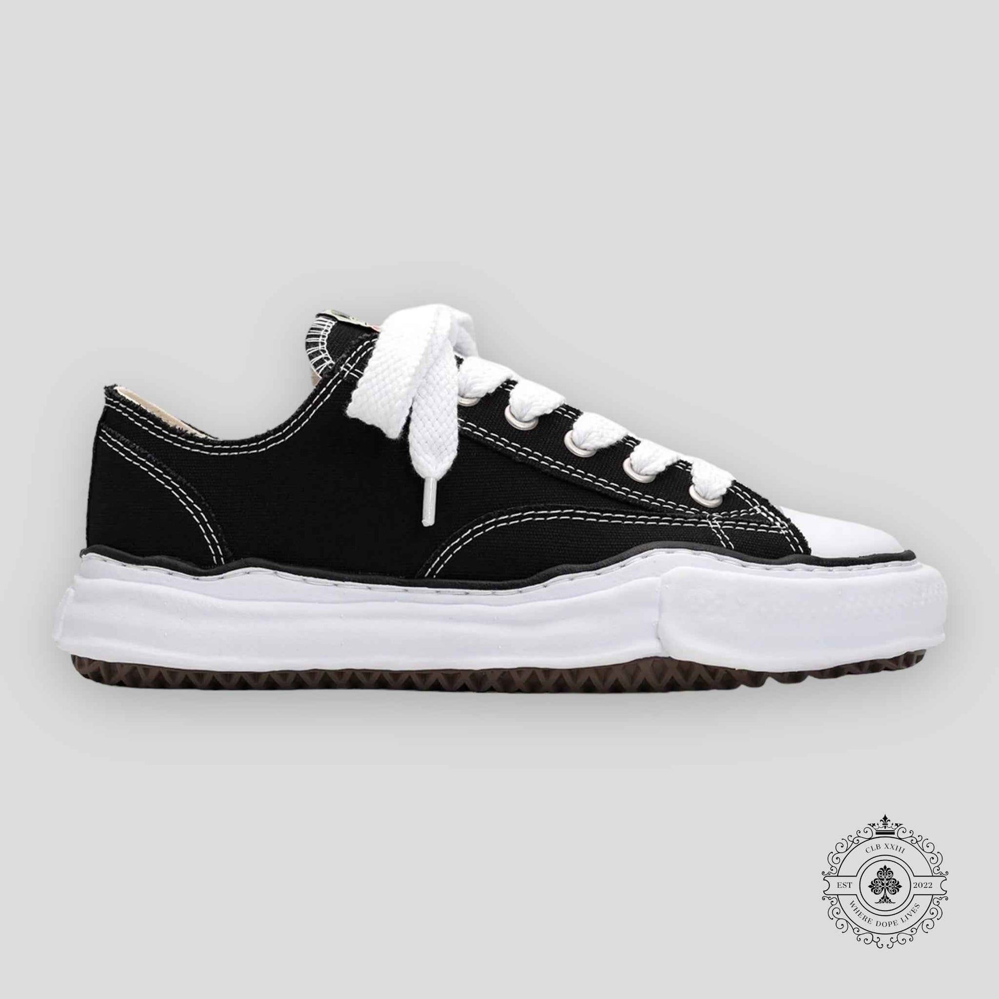 Maison Mihara Yasuhiro Hank OG Sole Canvas Low Black