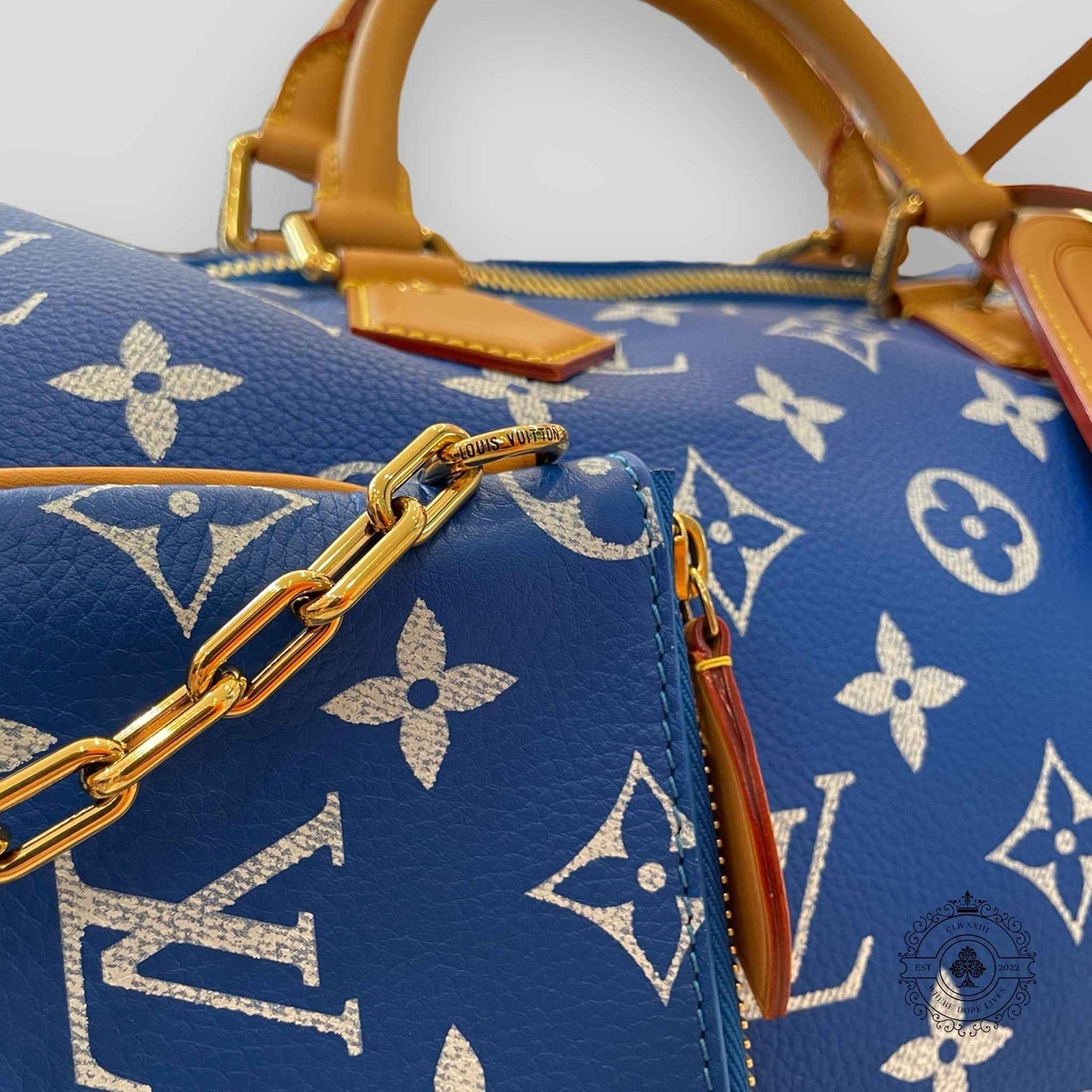 Louis Vuitton Speedy P9 Bandoulière 40 in Blue
