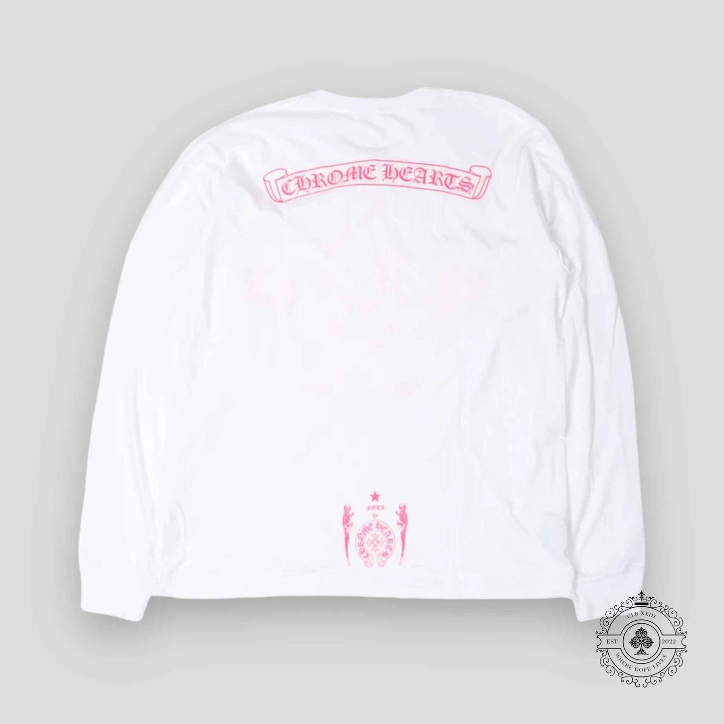 Chrome Hearts Foti Harris Teeter L/S Tee in White